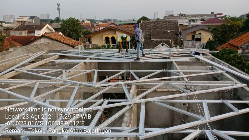 Telp Kami - 0852-2220-5341 |
 Kontraktor Jasa Pasang Atap Rumah Baja Ringan di Daerah  Cipenjo, Kabupaten Bogor